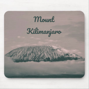 Vulkan Kilimanjaro Snow in Tansania Afrika Mousepad