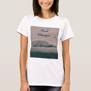 Vulkan Kilimanjaro Snow in Tansania Afrika T-Shirt