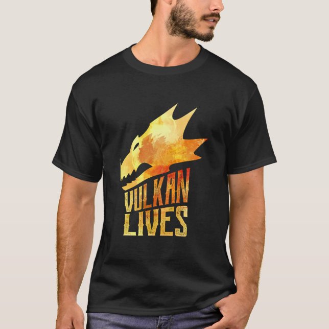 Vulkan lebt Salamanders Marine Legion Imper T-Shirt (Vorderseite)