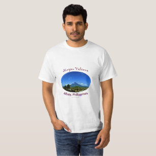 Vulkan Mayon, Albay Philippinen T-Shirt