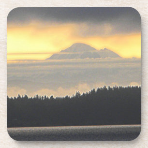 Vulkan Mt. Baker Getränkeuntersetzer