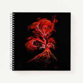 Vulkan Notizbuch