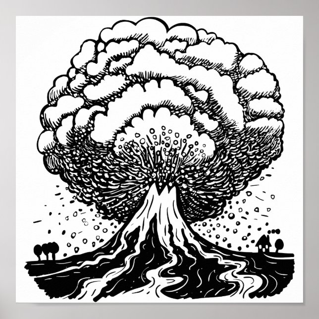 Vulkan Poster (Vorne)