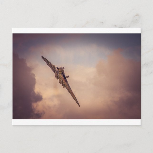 Vulkan Postkarte (Vorderseite)