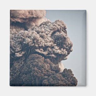 Vulkanausbruch Magnet