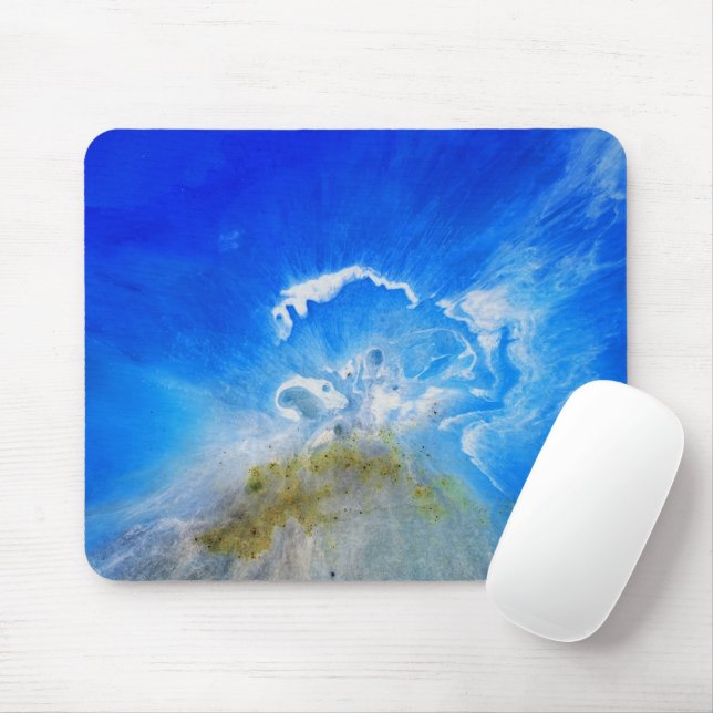 Vulkanausbruch Mousepad (Mit Mouse)
