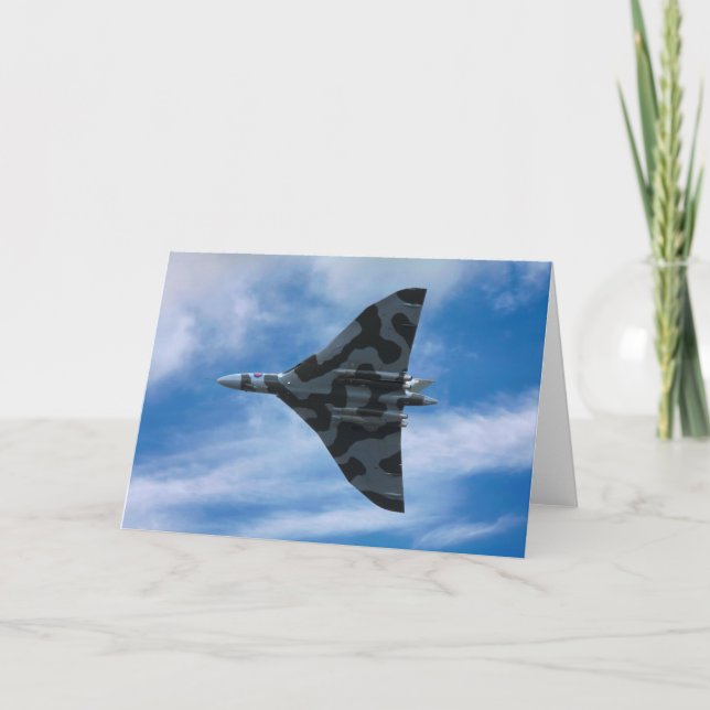 Vulkanbomber Karte (Vorderseite)