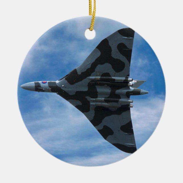 Vulkanbomber Keramikornament (Vorne)