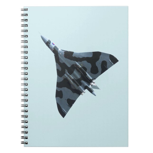 Vulkanbomber Notizblock (Vorderseite)