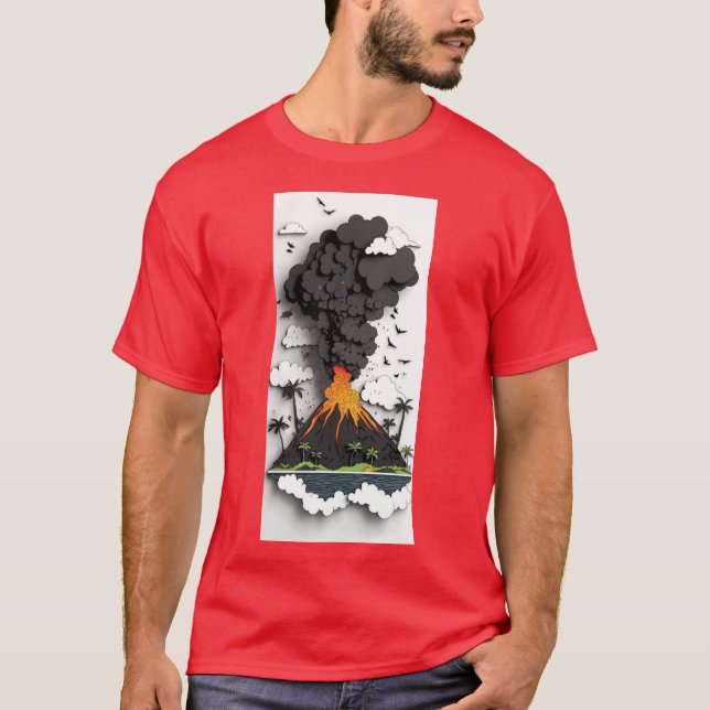 Vulkanboom T-Shirt (Vorderseite)
