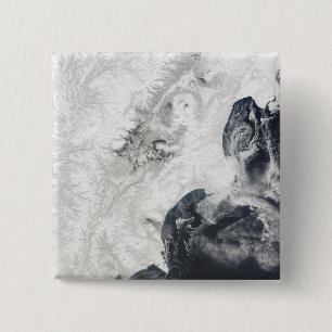 Vulkane in der zentralen Halbinsel Kamtschatka Button