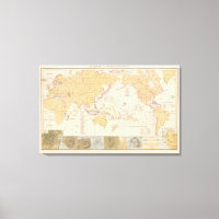Vulkane, Korallenseln, Atlas Karte