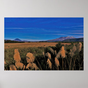 Vulkane von Tongariro Poster