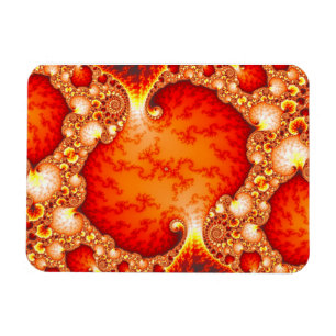 Vulkangarten - Fraktal Art Magnet