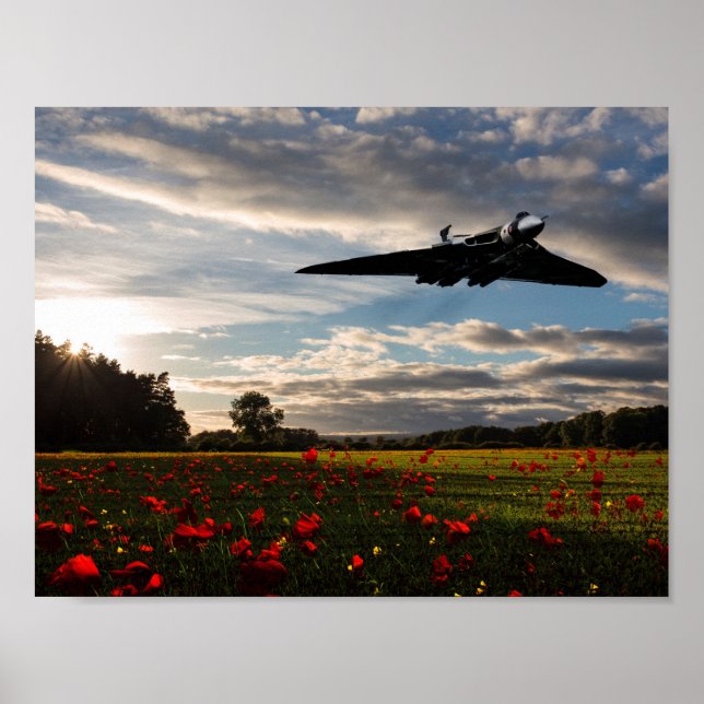 Vulkangeschichte Poster (Vorne)