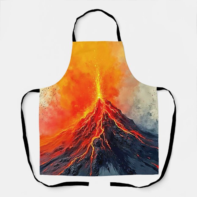 Vulkanische Eruption: Rohkraft Schürze (Vorderseite)