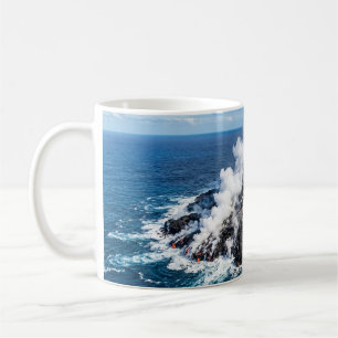 Vulkanische Insel Kaffeetasse
