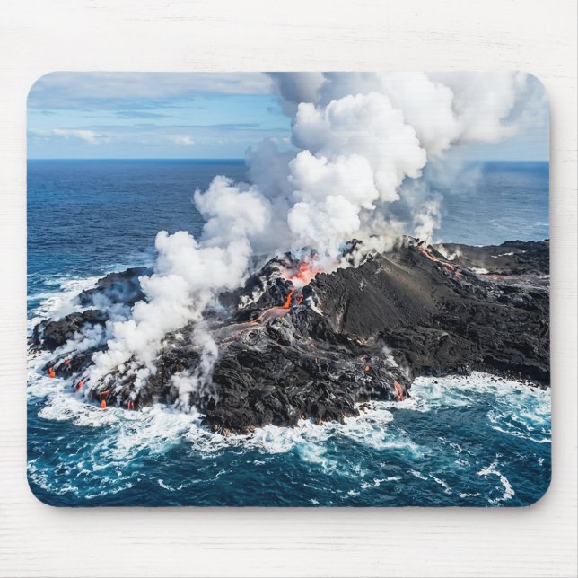 Vulkanische Insel Mousepad (Vorne)