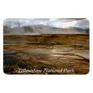 VULKANISCHE TÄTIGKEIT IN YELLOWSTONE NATIONALPARK MAGNET