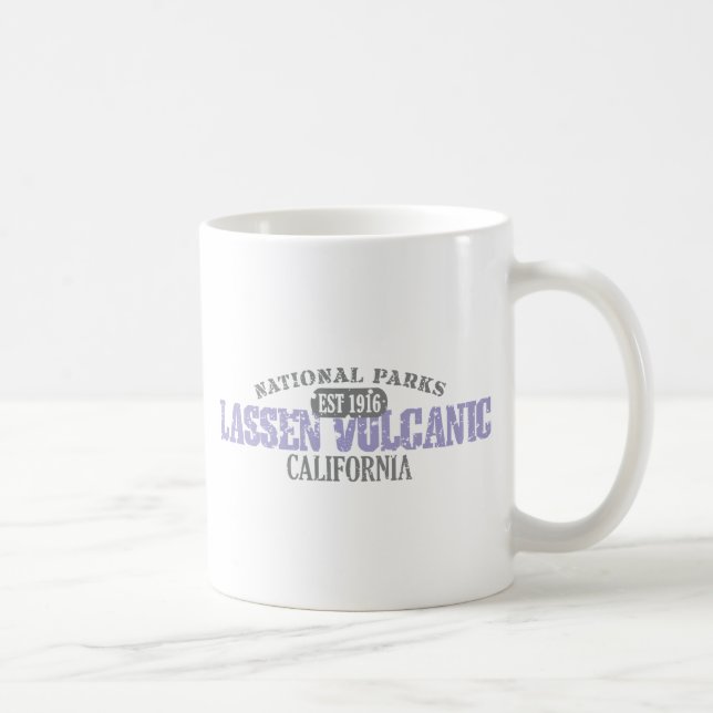 Vulkanischer Nationalpark Lassens Kaffeetasse (Rechts)