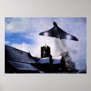 Vulkanischer Tiefpass Poster