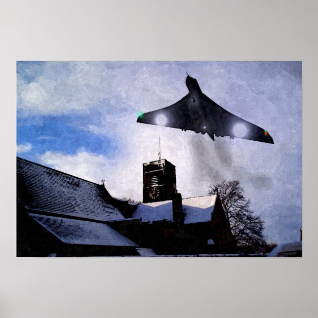 Vulkanischer Tiefpass Poster (Vorne)