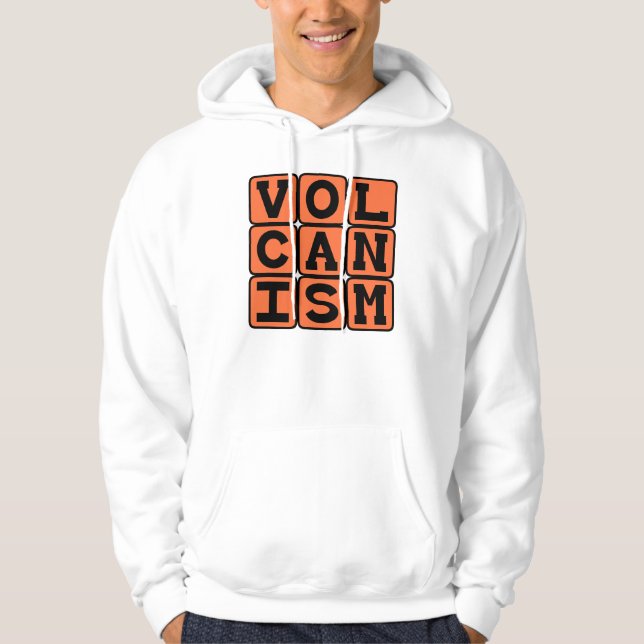 Vulkanismus, Eruption des Molten Felsens Hoodie (Vorderseite)