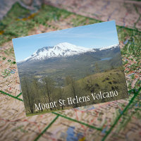 Vulkanlandschaft Berg St Helens