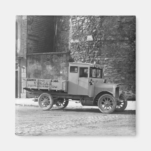 Vulkanlastwagen Magnet