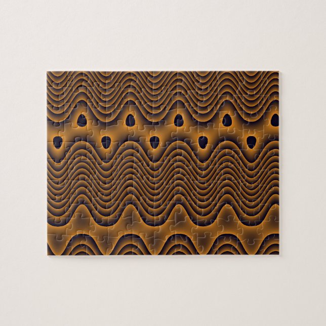 Vulkanozeane Schwieriges Puzzle (Horizontal)