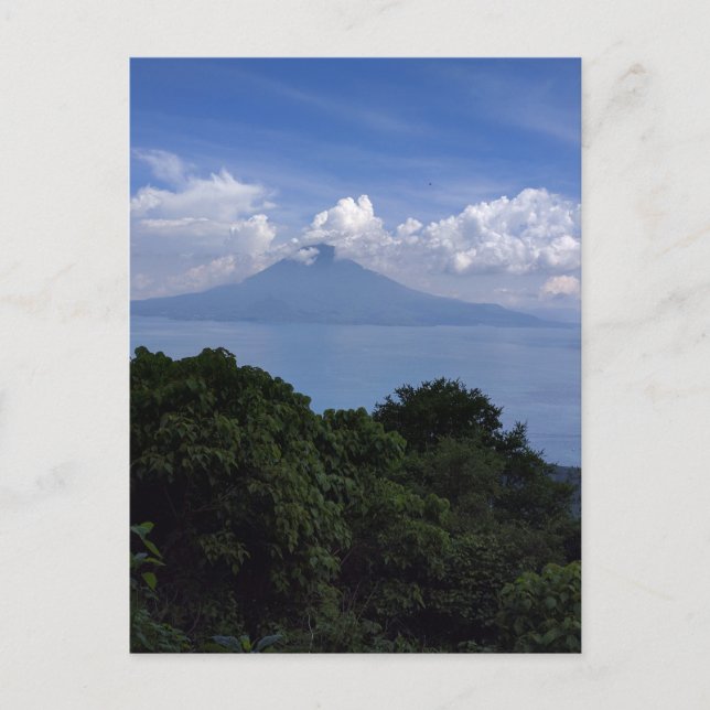 Vulkansee Atitlan Postkarte (Vorderseite)