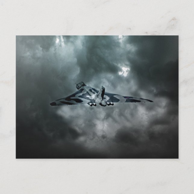 Vulkansturm Postkarte (Vorderseite)