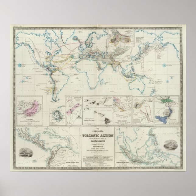 Vulkanwirkung Poster (Vorne)