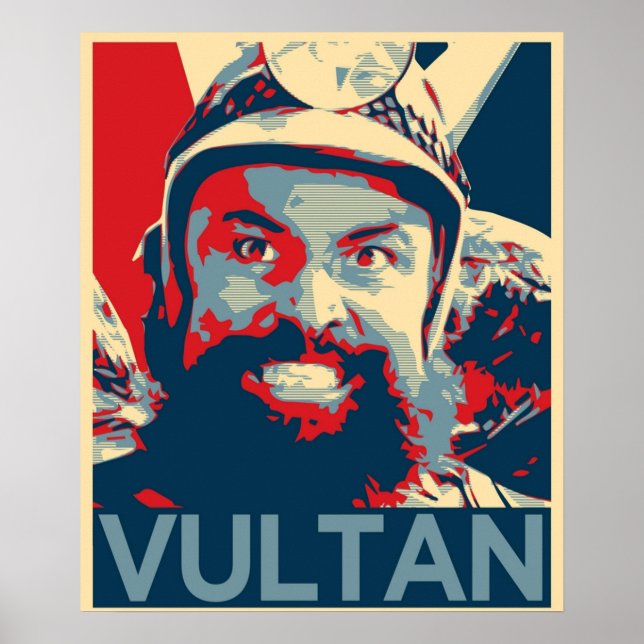 Vultan Inspiriert von Flash Gordon Poster (Vorne)