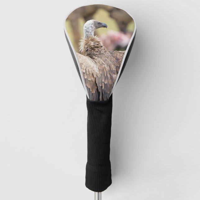 Vulture and Hyena wild life Foto Golf Headcover (Vorderseite)