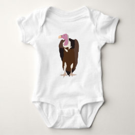 Vulture Bird-Illustration Baby Strampler