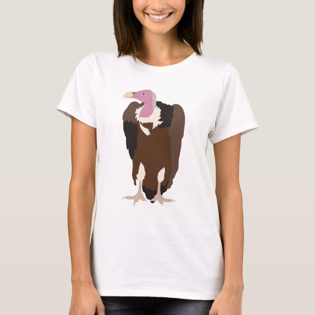 Vulture Bird-Illustration T-Shirt (Vorderseite)