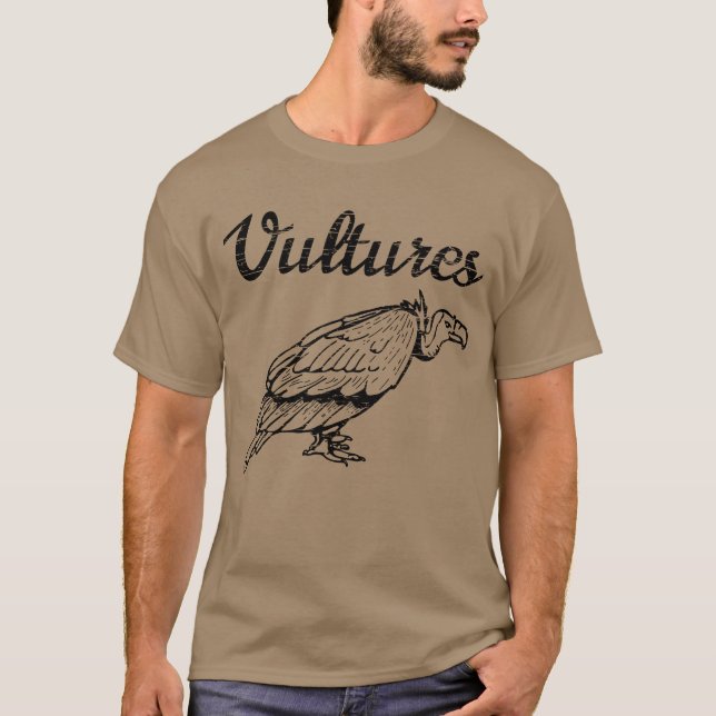 Vultures New Wave Punk Rock friend T-Shirt (Vorderseite)