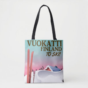 Vuokatti Finnland Skiposter