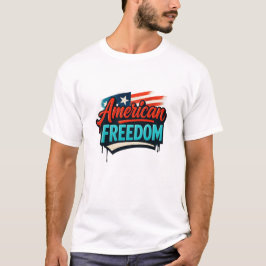 Vushii American Freedom Graphic T-Shirt
