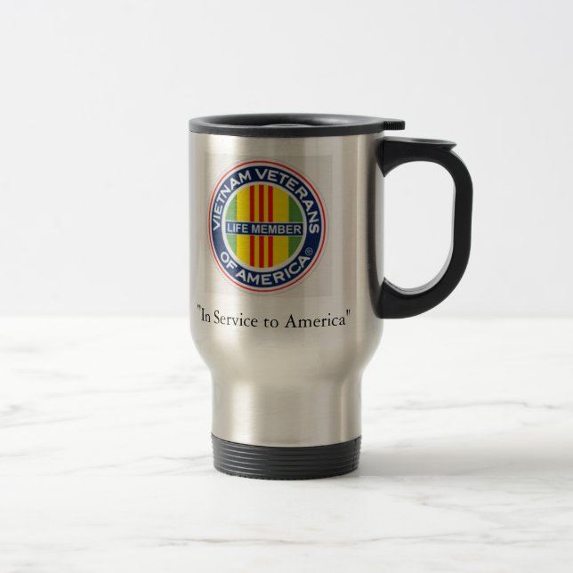 VVA Mitglied auf Lebenszeits-Reise Mug* Reisebecher (Rechts)