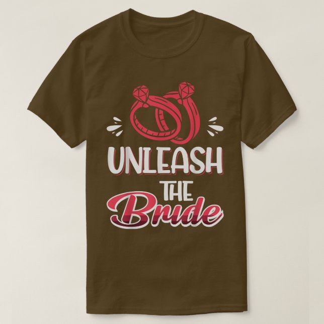Vwol entfesselt den T - Shirt der Braut (Design vorne)