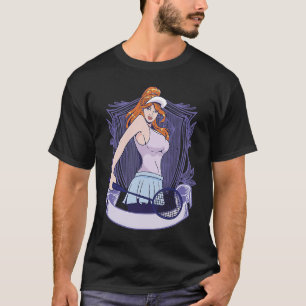 VXL Badminton Racquet Sport Girl Strokes T-Shirt