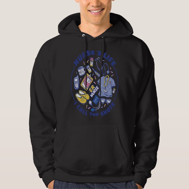 VXL Krankenschwestern Krankenpfleger Krankenpflege Hoodie (Vorderseite)