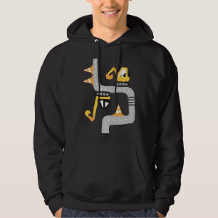 VXLS Baulastwagen Bagger Betonmischer D Hoodie