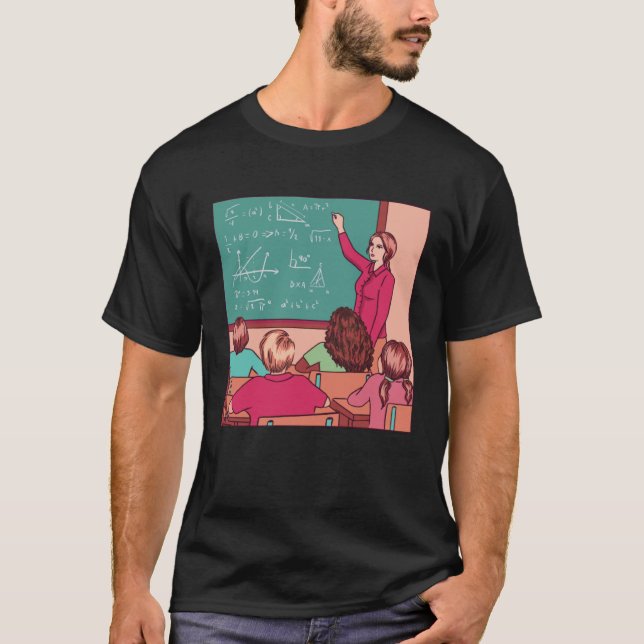 VXLS Lehrer Unterrichten von Bildung T-Shirt (Vorderseite)