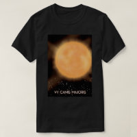 VY Canis Majoris Sun Weltraumkunstposter.