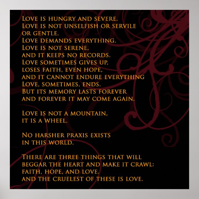 Vyalas Psalm Poster (Vorne)