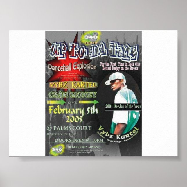 Vybz Kartel Poster (Vorne)