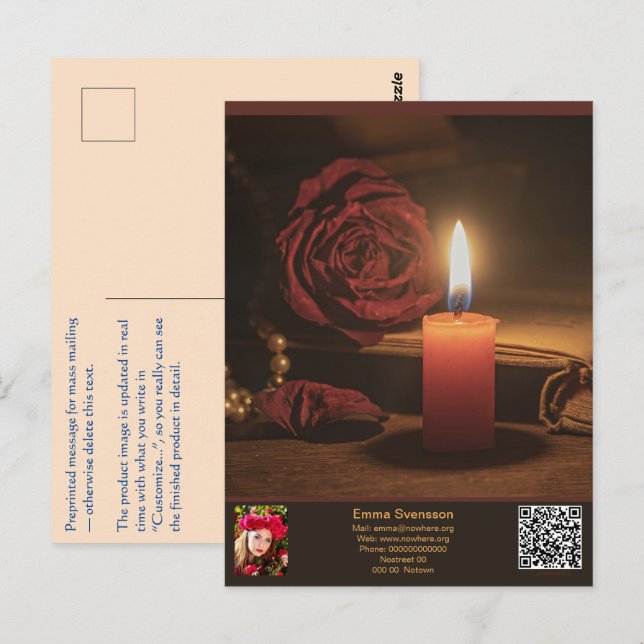 Vykort — Connect, Legend Postkarte (Vorne/Hinten)